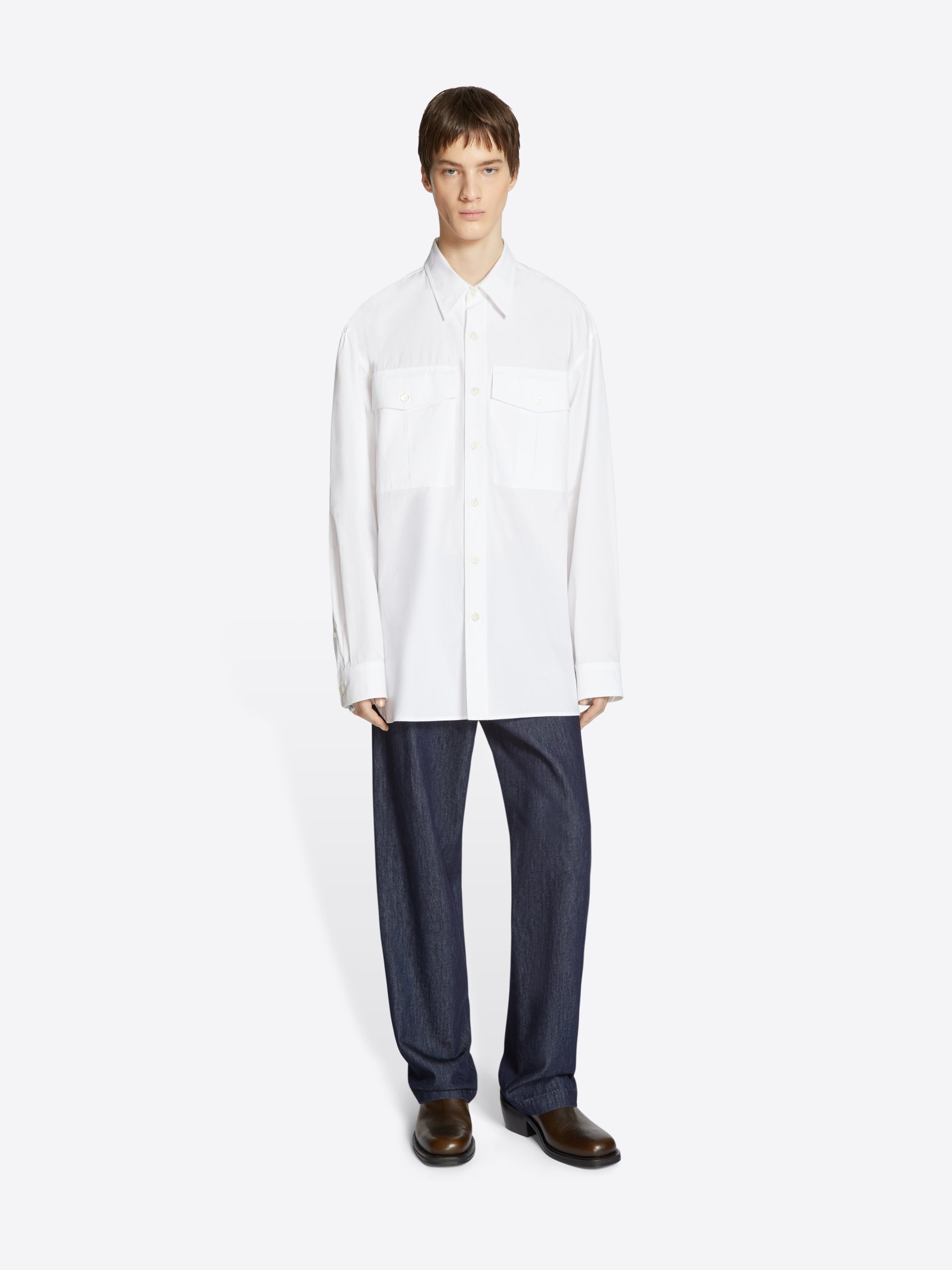 COTTON UTILITY SHIRT - 2