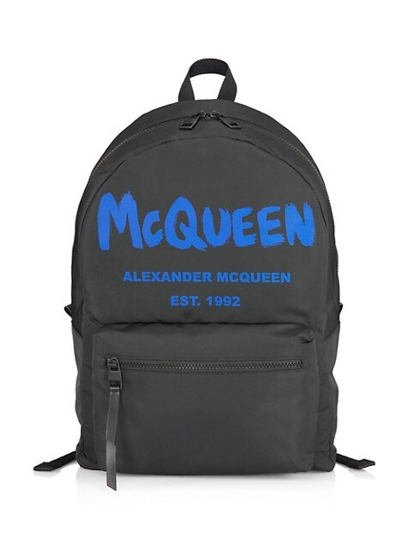 Black Graffiti Metropolitan Backpack 1