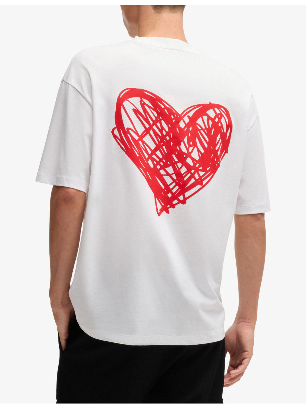 Branded-print relaxed-fit cotton-jersey T-shirt - 4