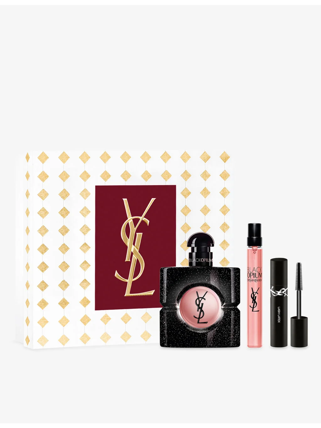 Black Opium Eau De Parfum & Mini Lash LaTeX Gift Set - 1