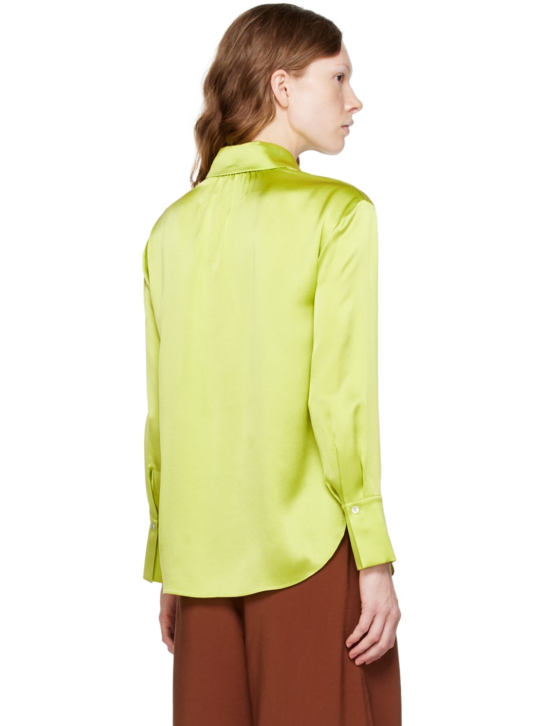 Green Ruched Shirt - 5