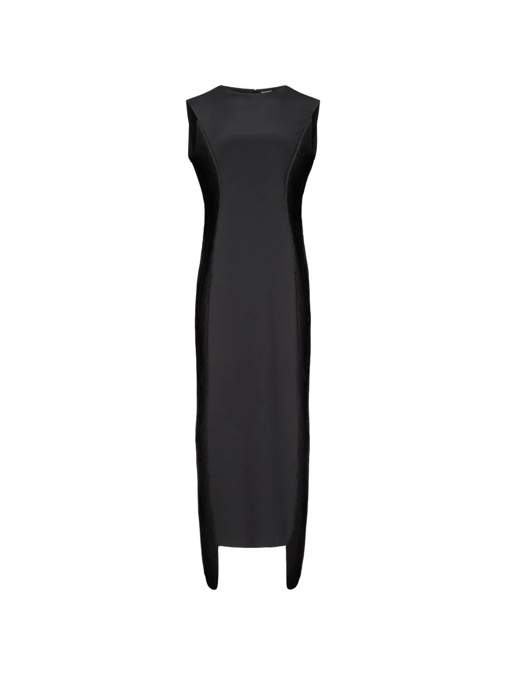 Bianca fringe-detail asymmetric dress - 1