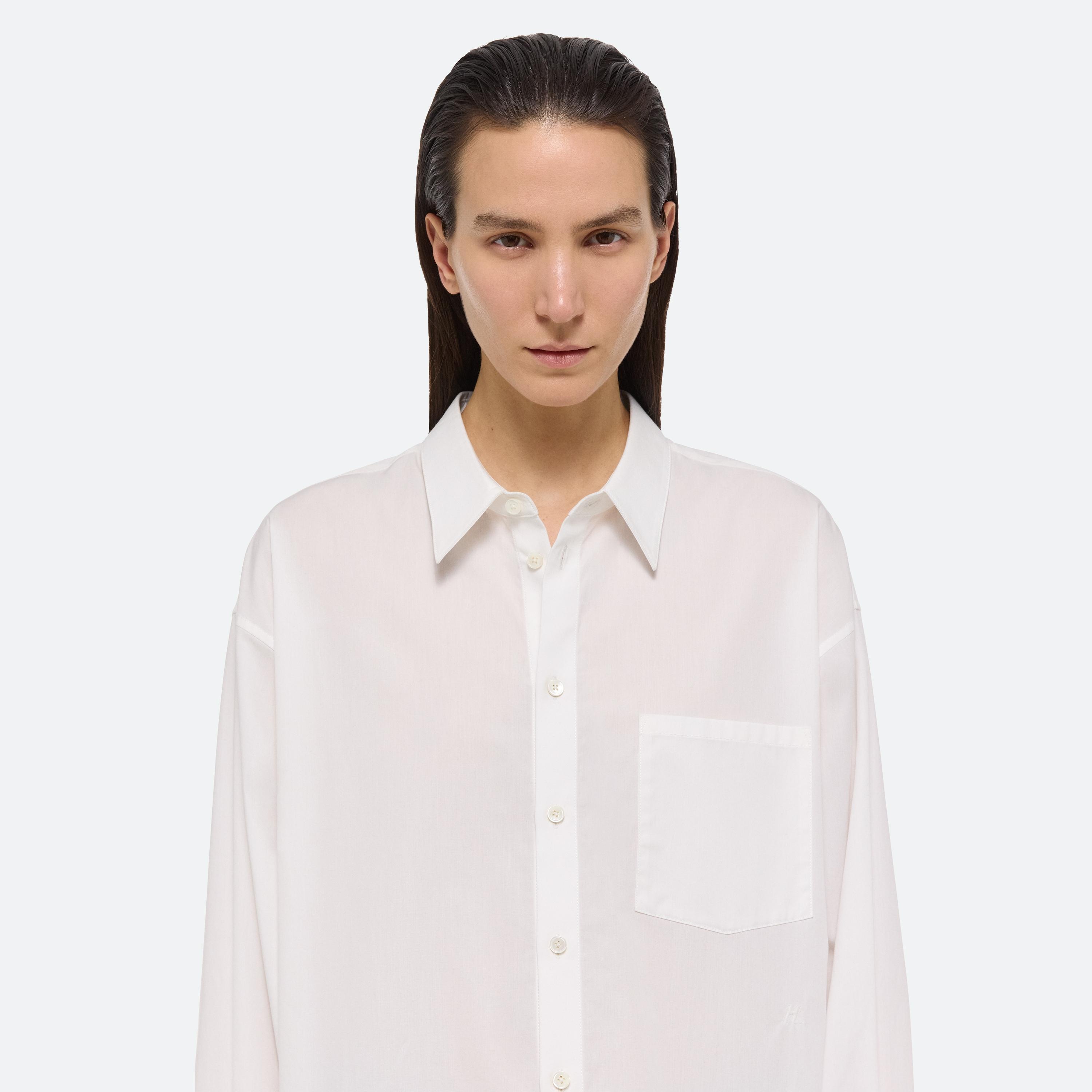 OVERSIZED SHIRT SOFT BROAD POPLIN - 11