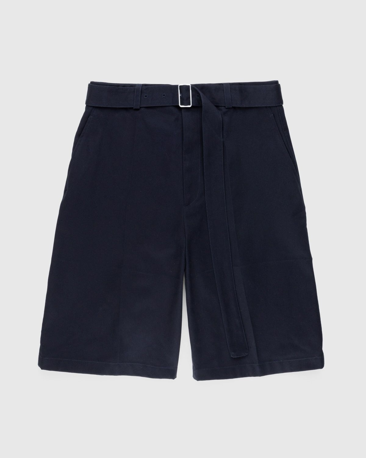 Jil Sander Jil Sander – Belted Shorts Navy | highsnobiety | REVERSIBLE