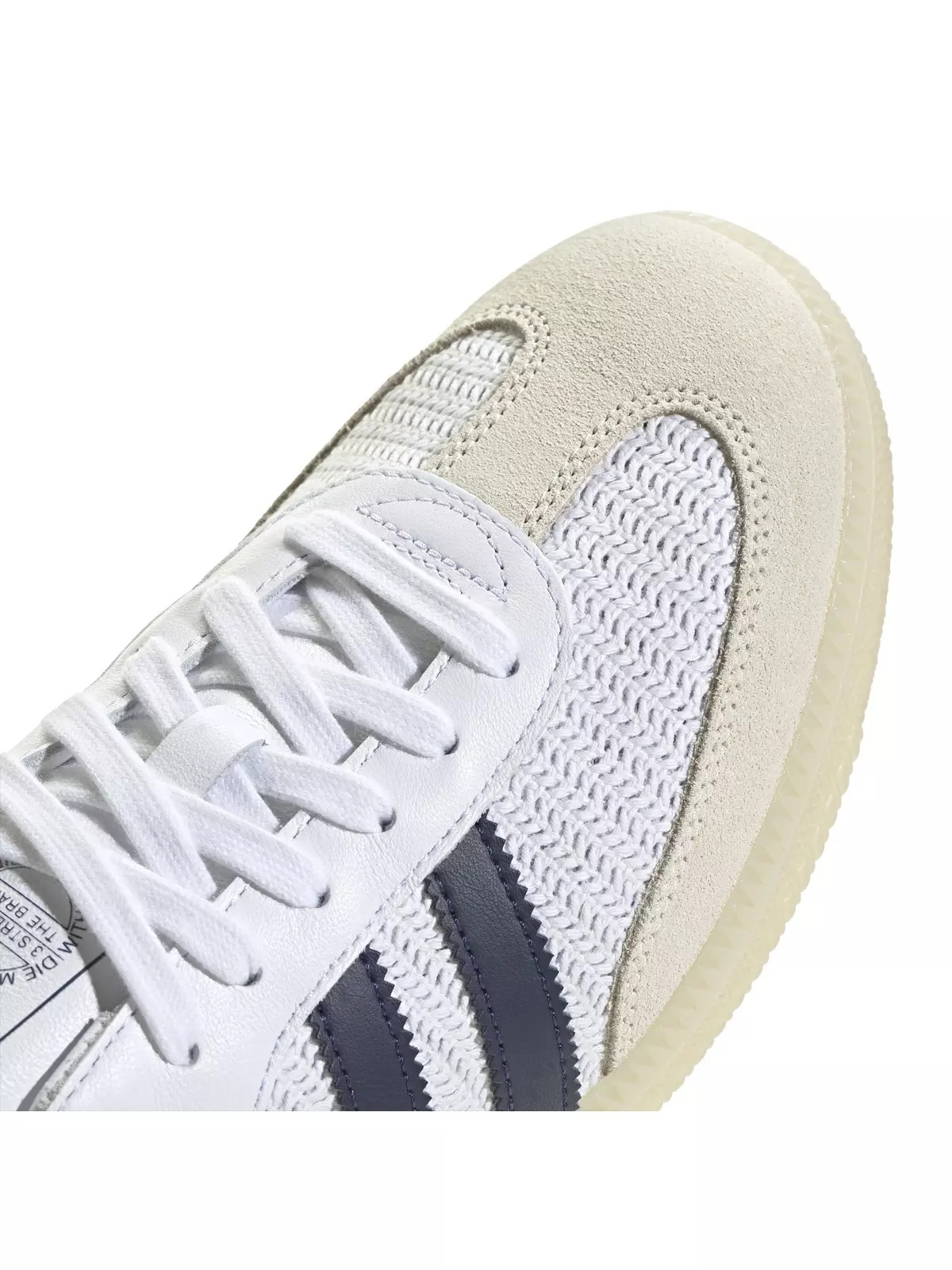 Originals Samba OG "Ftwr White/Night Indigo/Cream White" Men's Shoe - 7