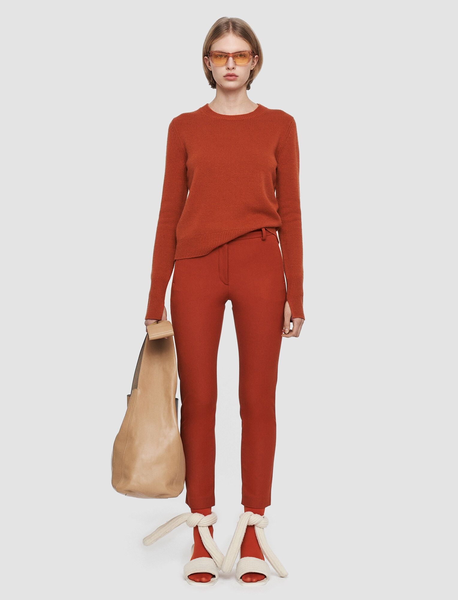 Pure Cashmere Round Neck Jumper - 2