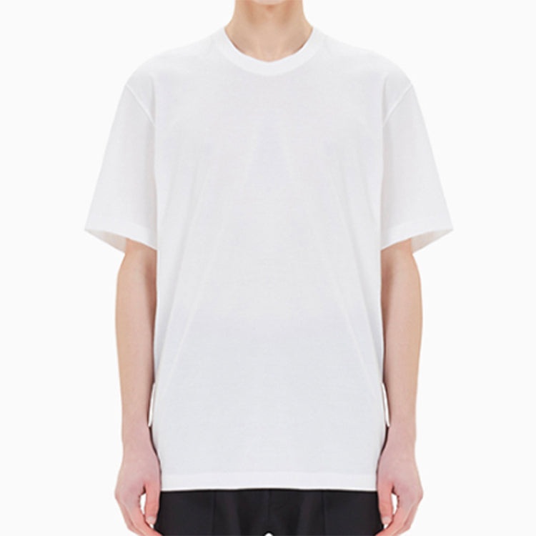 Men's Y-3 Casual Round Neck Short Sleeve White FN3349 - 3
