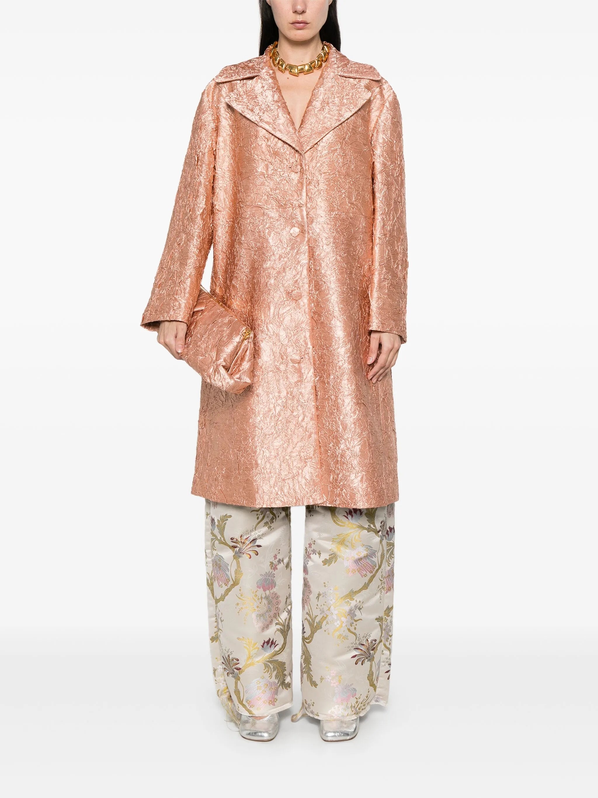 Crinkled Coat - 3