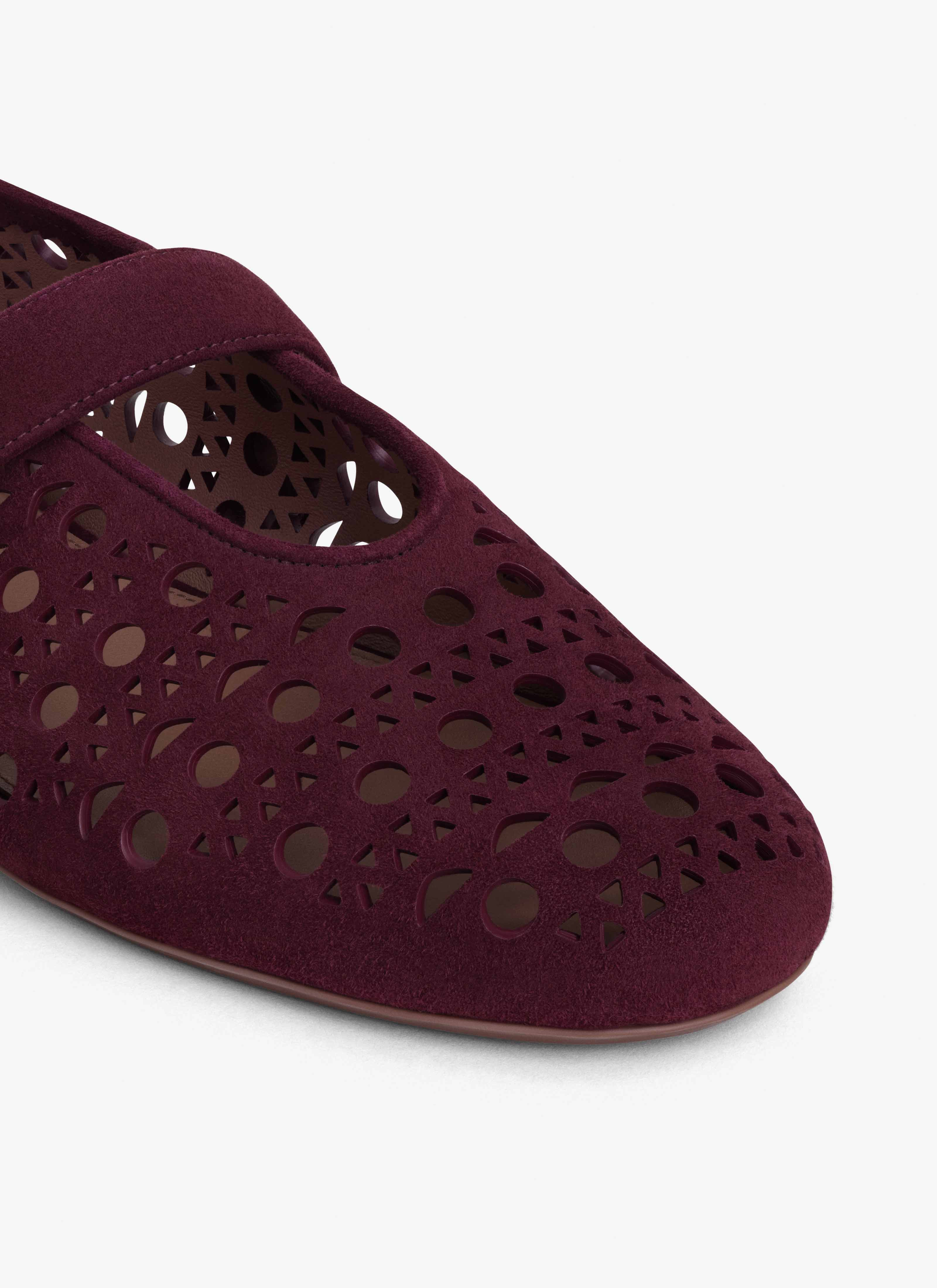 BALLET FLATS IN VIENNE SUEDE - 4