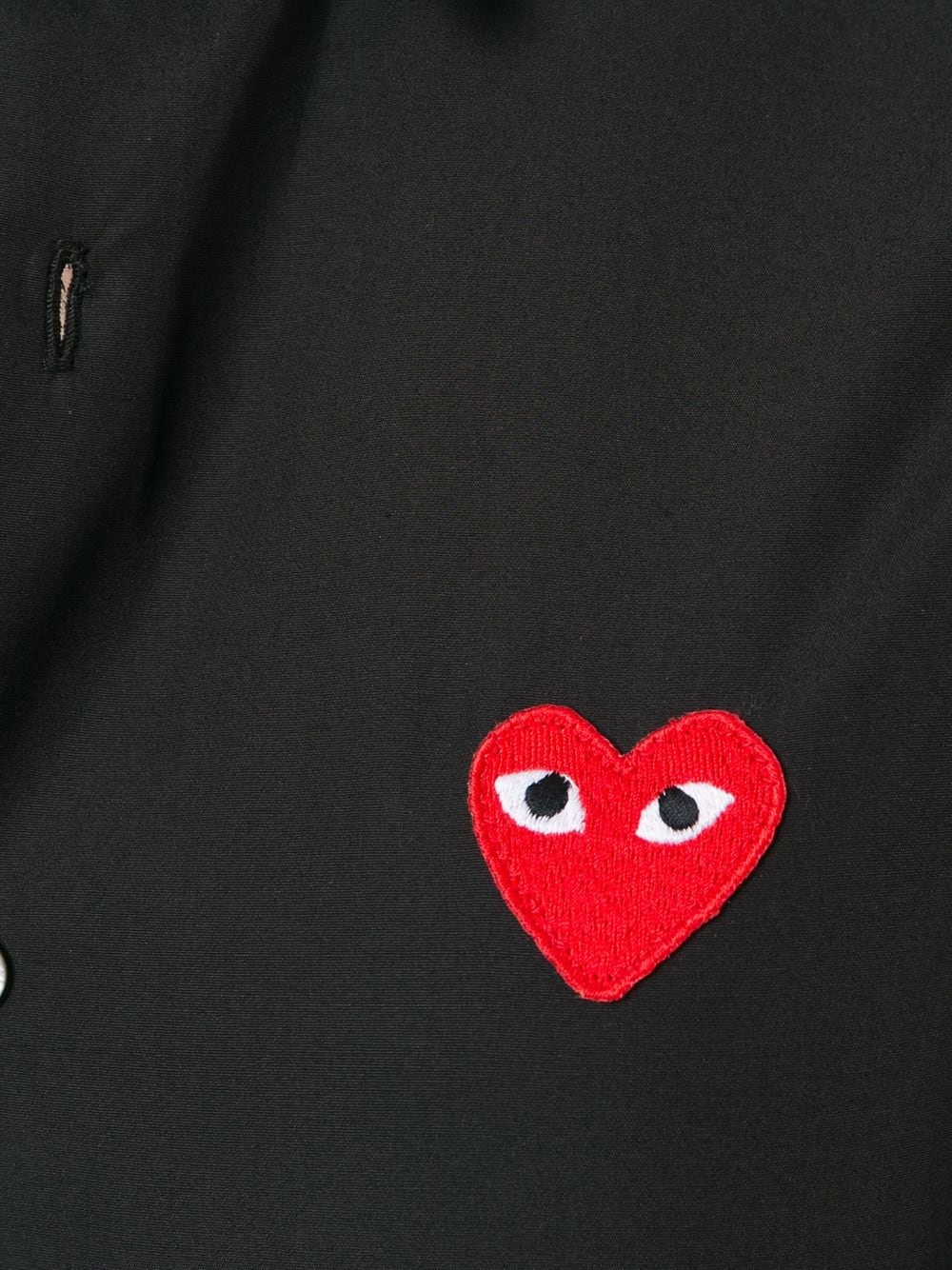 embroidered heart shirt - 5