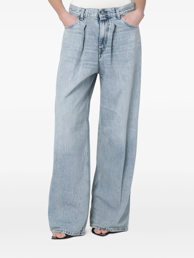 Haikure Whiskering-effect Jeans 1