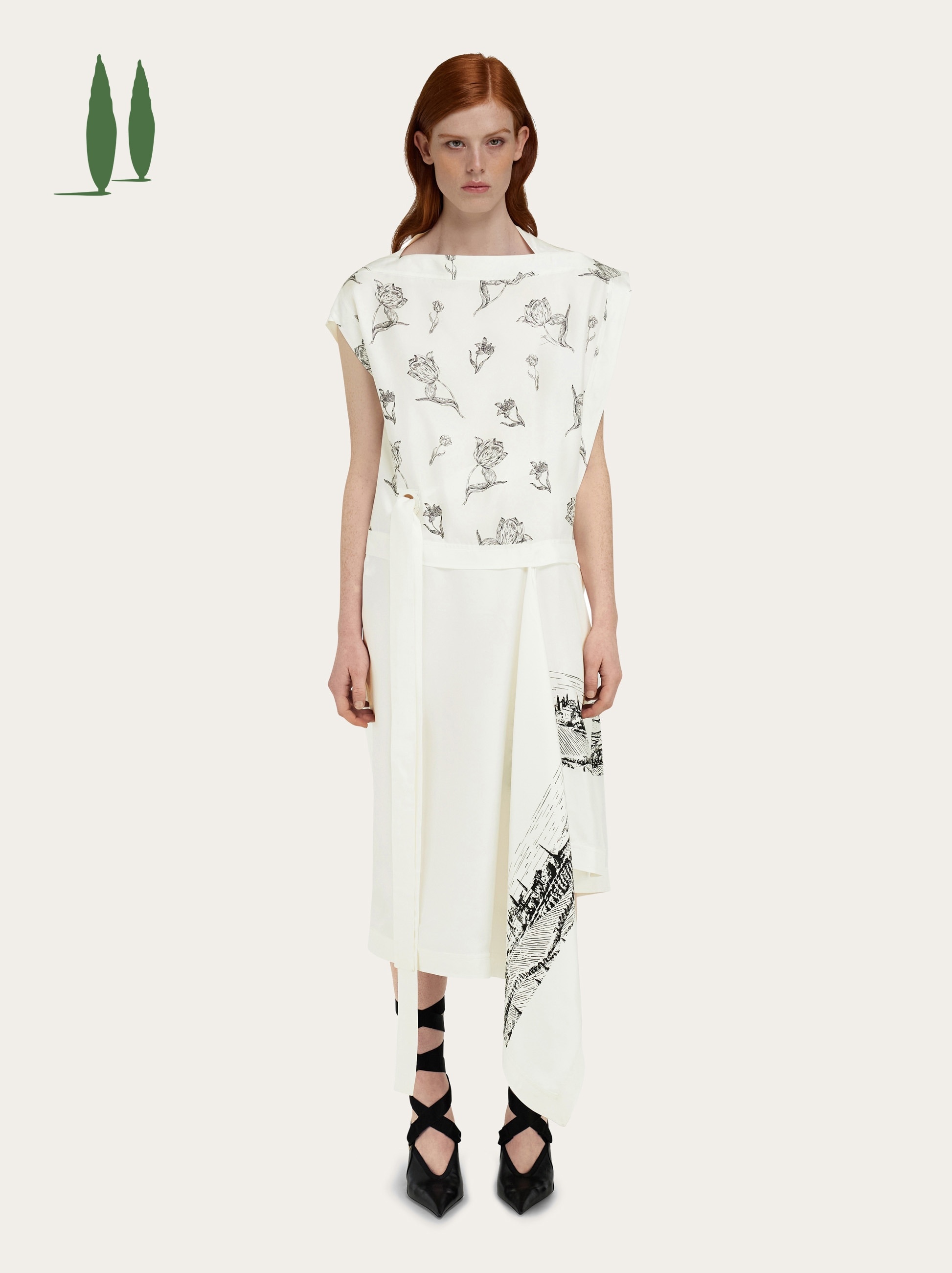 Back to Earth - Printed dress - 2