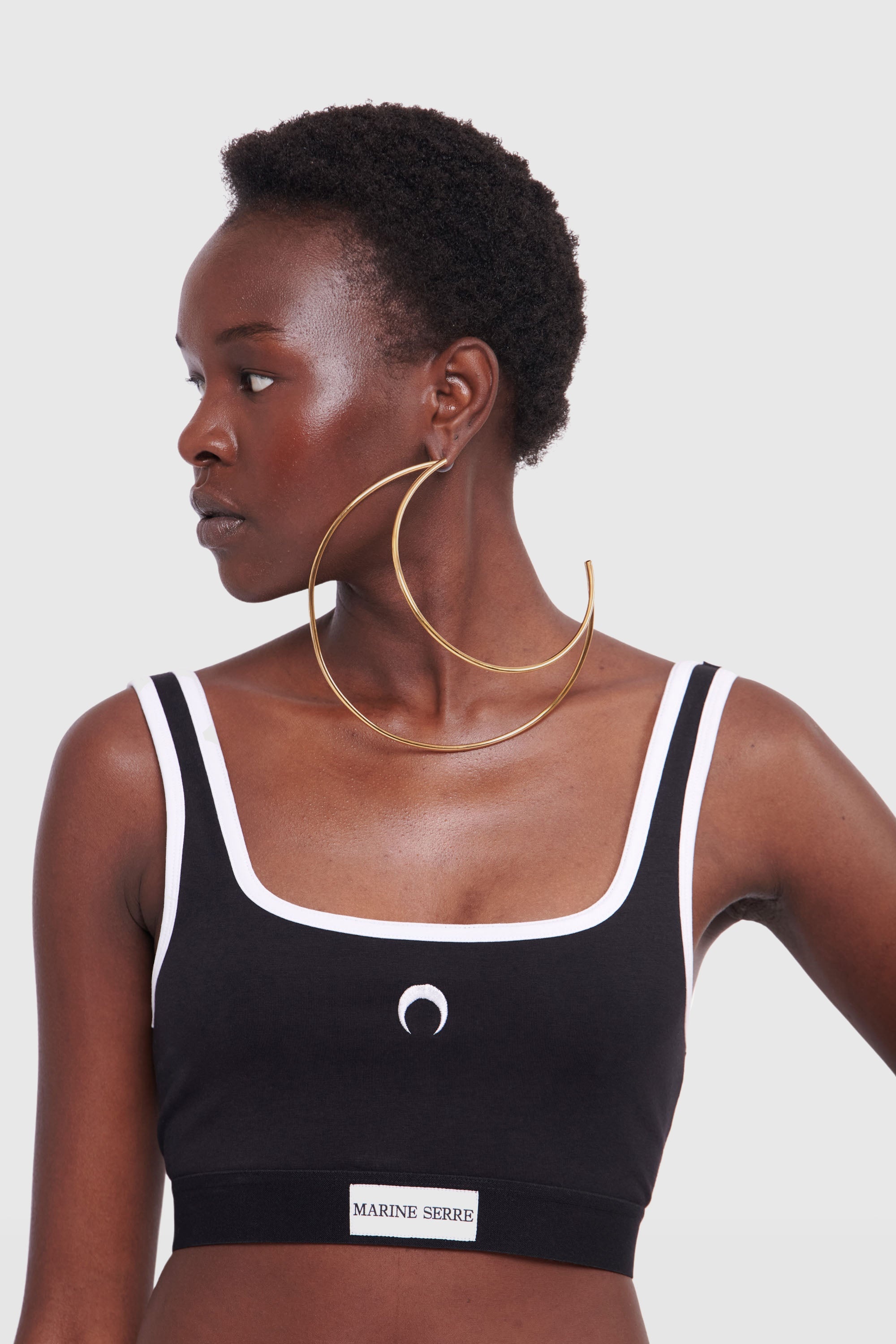 Large Moon Earrings - 2