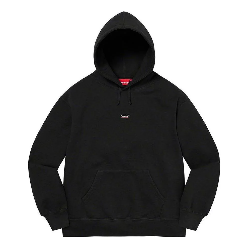 Supreme Underline Hooded Sweatshirt 'Black White' SUP-FW22-225 - 1