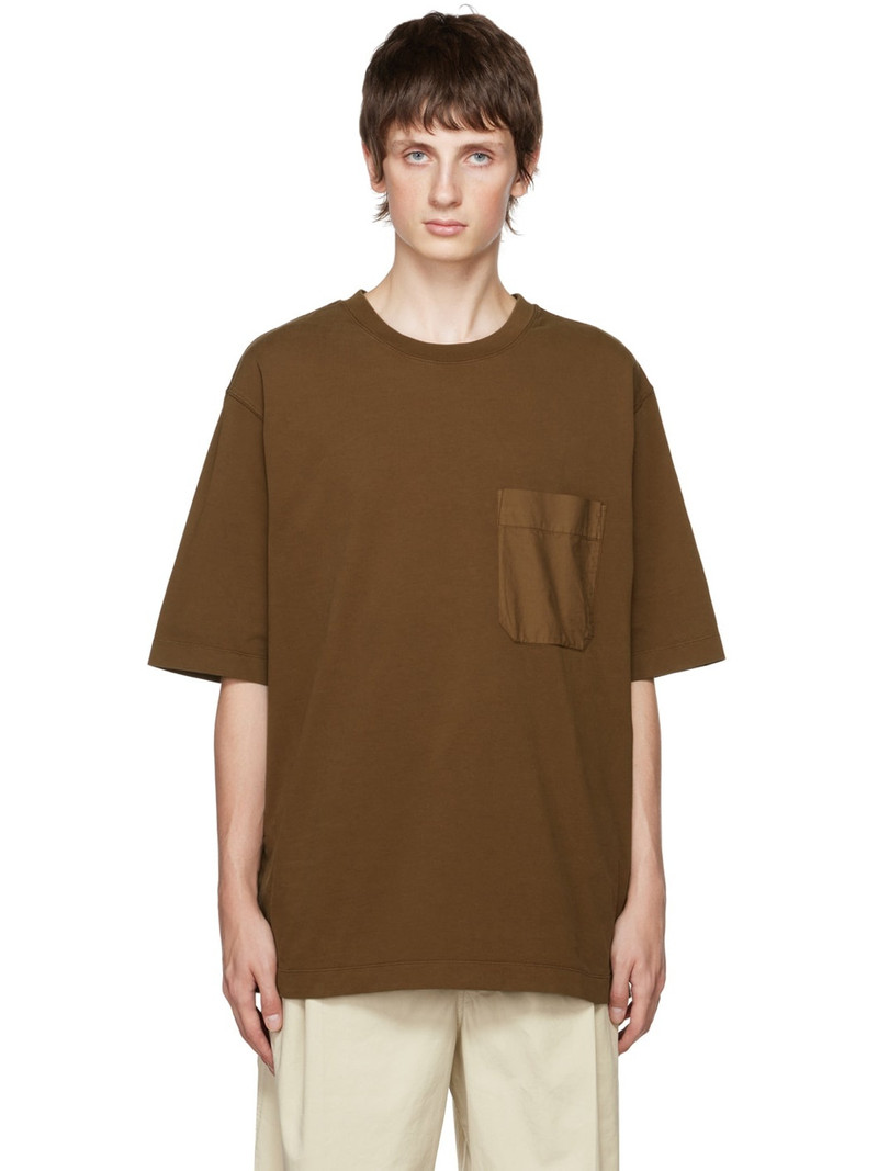 Brown Boxy T-Shirt - 1