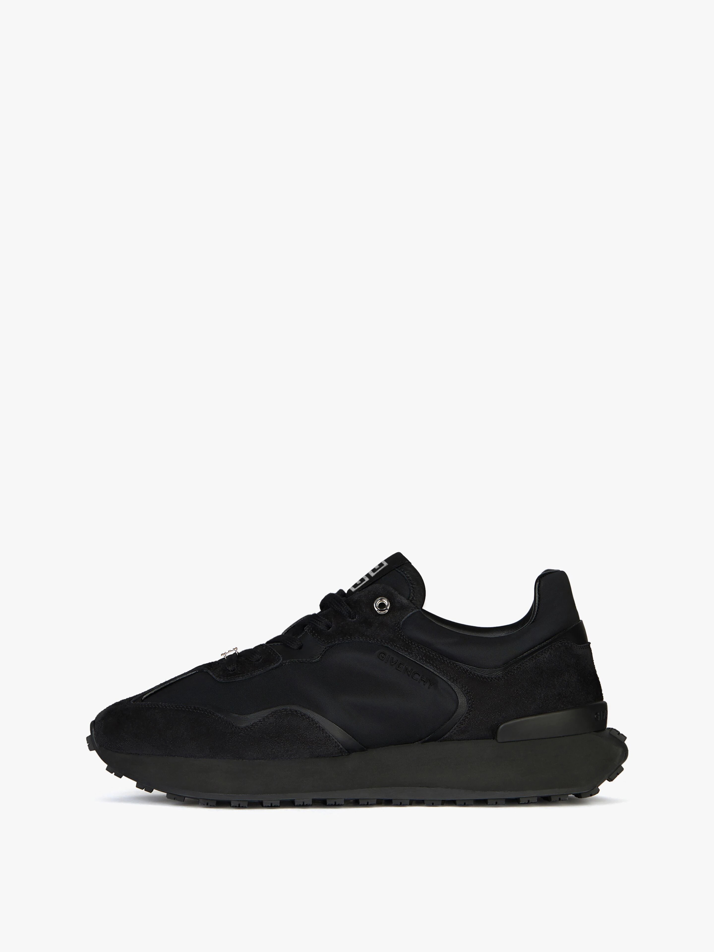 GIV RUNNER SNEAKERS IN SUEDE, LEATHER AND NYLON - 3