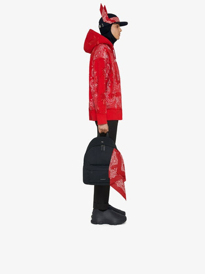 Givenchy BANDANA PRINTED DESTROYED HOODIE outlook