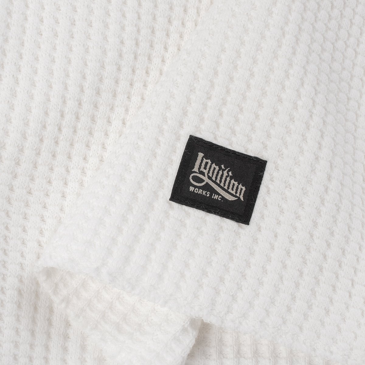 IGW-503 Ignition Works Logo Thermal Crew Neck Long Sleeved Top - Black or White - 14