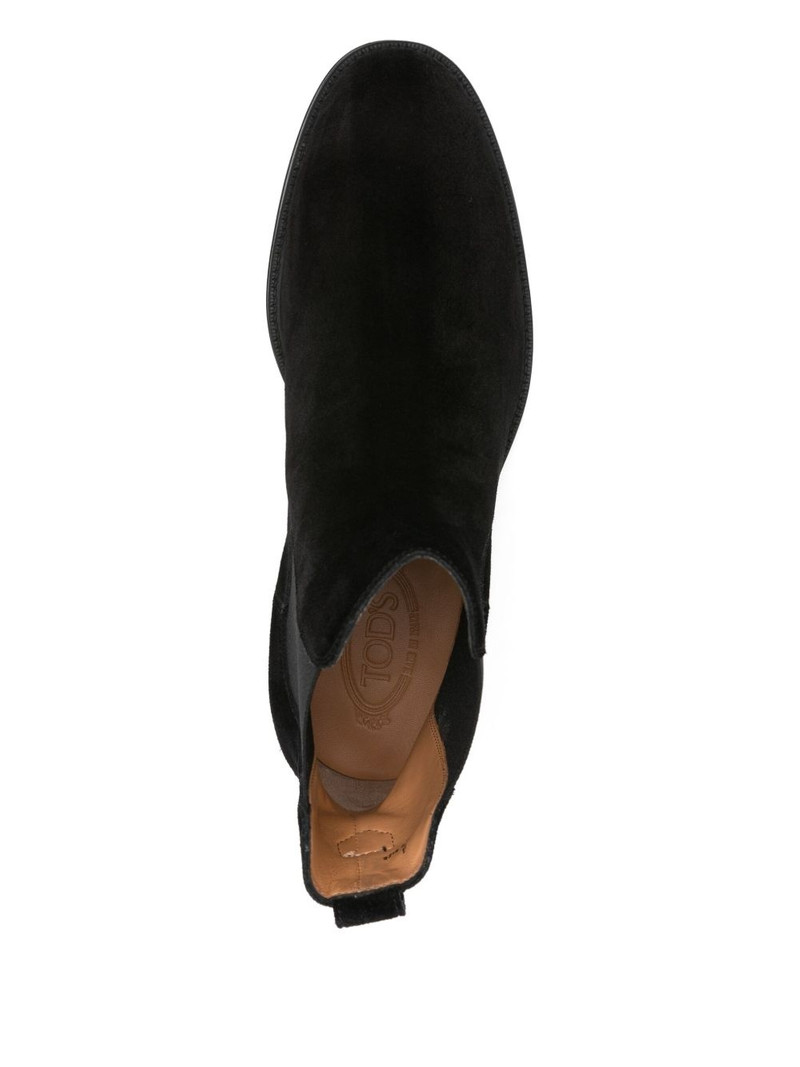 elastic-panel suede Chelsea boots 4