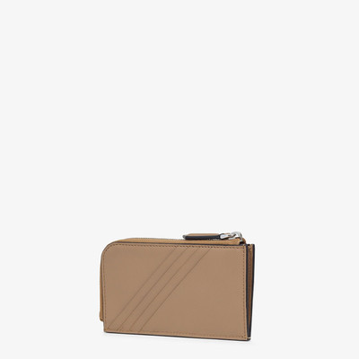 FENDI White leather pouch outlook