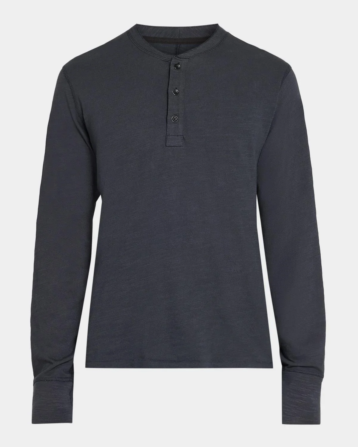 Men's Classic Flame Henley Long-Sleeve T-Shirt - 1