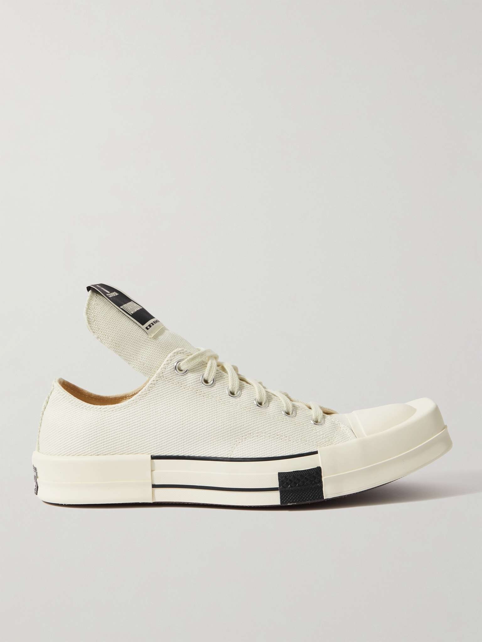 + Converse TURBODRK Chuck 70 Rubber-Trimmed Canvas Sneakers - 1