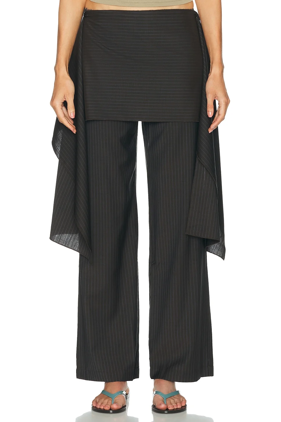 Pure Wool Zip Pant & Skirt Set - 1