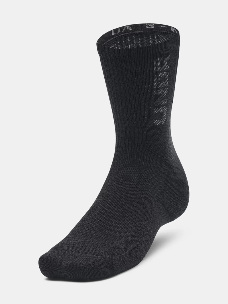Unisex UA 3-Maker 3-Pack Mid-Crew Socks 1