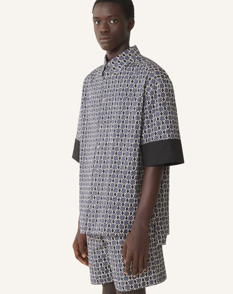 LOOSE-FIT PRINTED COTTON SHIRT 3