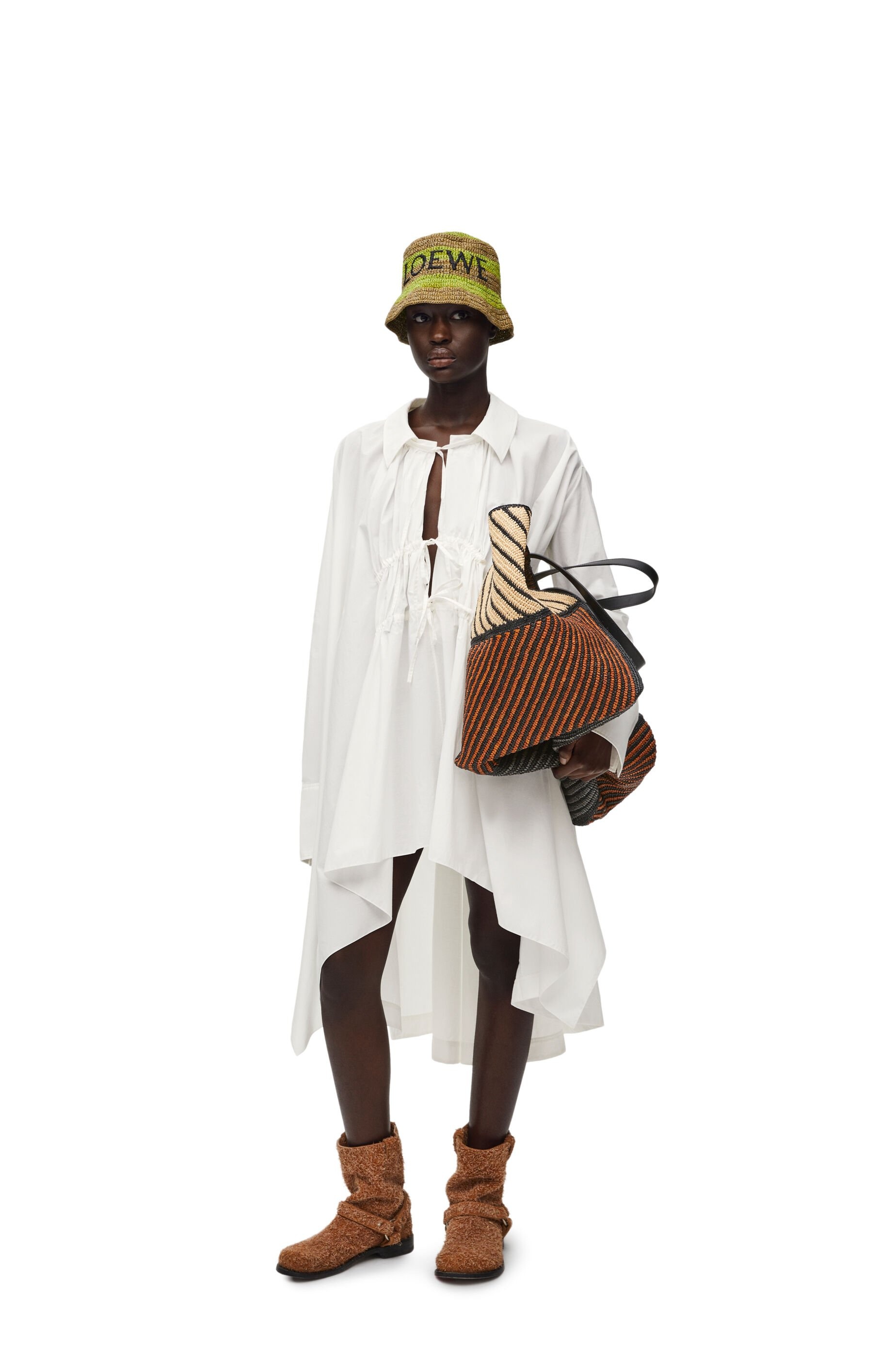 Tunic dress in cotton blend - 2