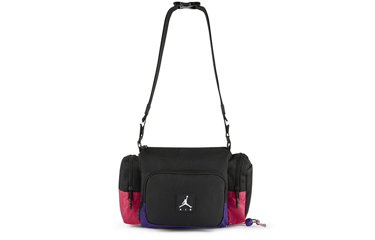 Air Jordan Logo Crossbody Bag 'Black Red' DD3029-010 - 3