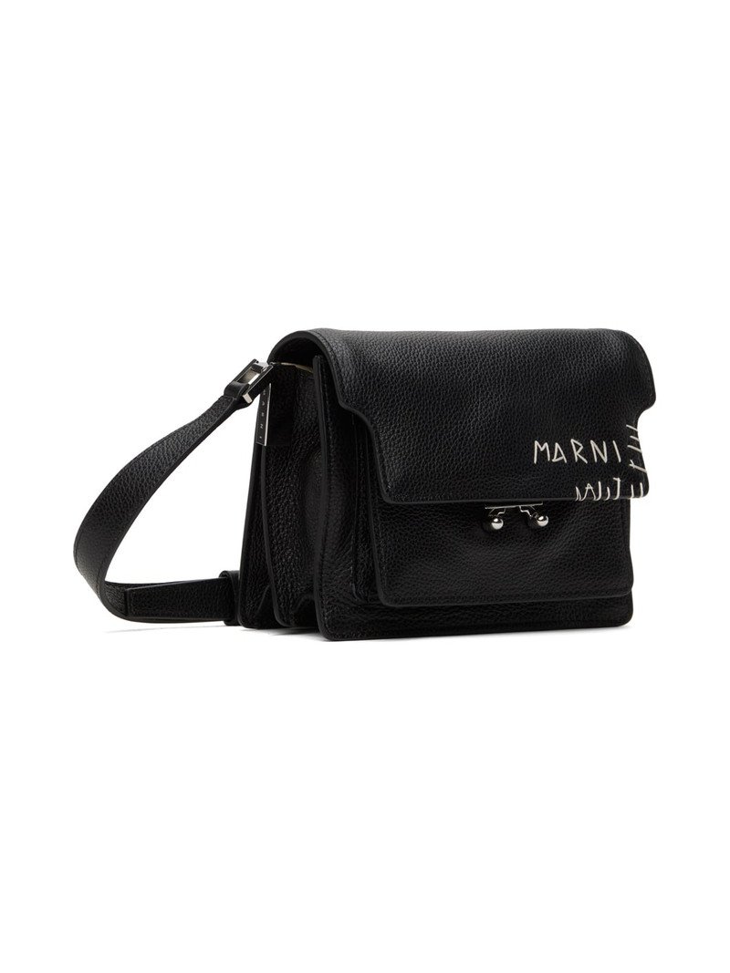 Marni Black Trunk Soft Mini Bag outlook