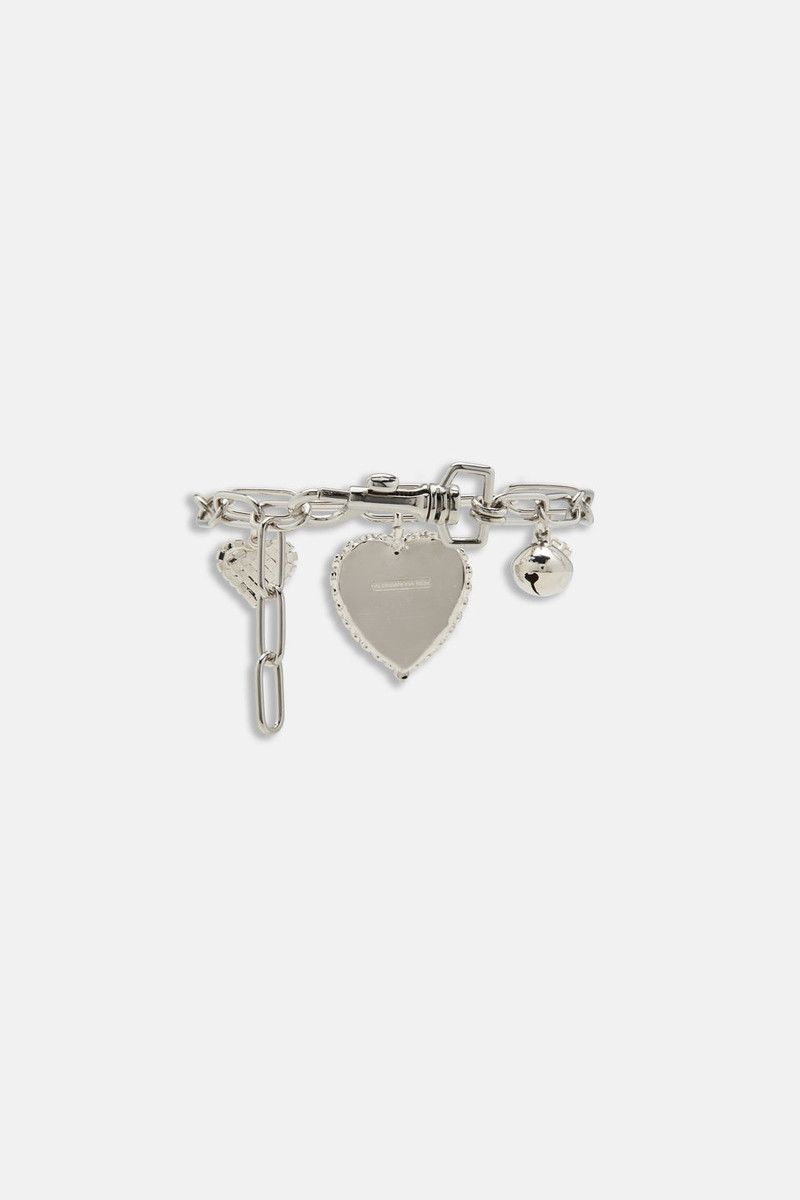 Alessandra Rich CHAIN NECKLACE WITH METAL PENDANTS outlook