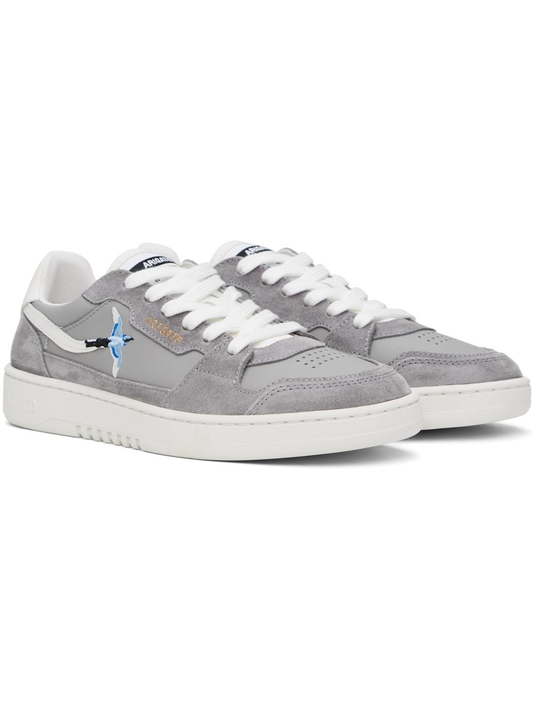 Gray Dice Lo Bee Bird Sneakers - 4