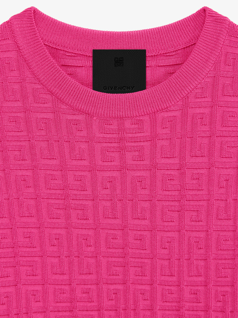 SHORT SLEEVES SWEATER IN 4G JACQUARD 5