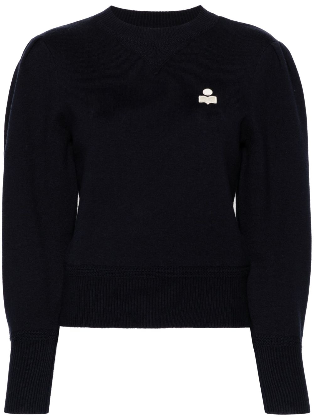 Kelaya puff-sleeved jumper - 1