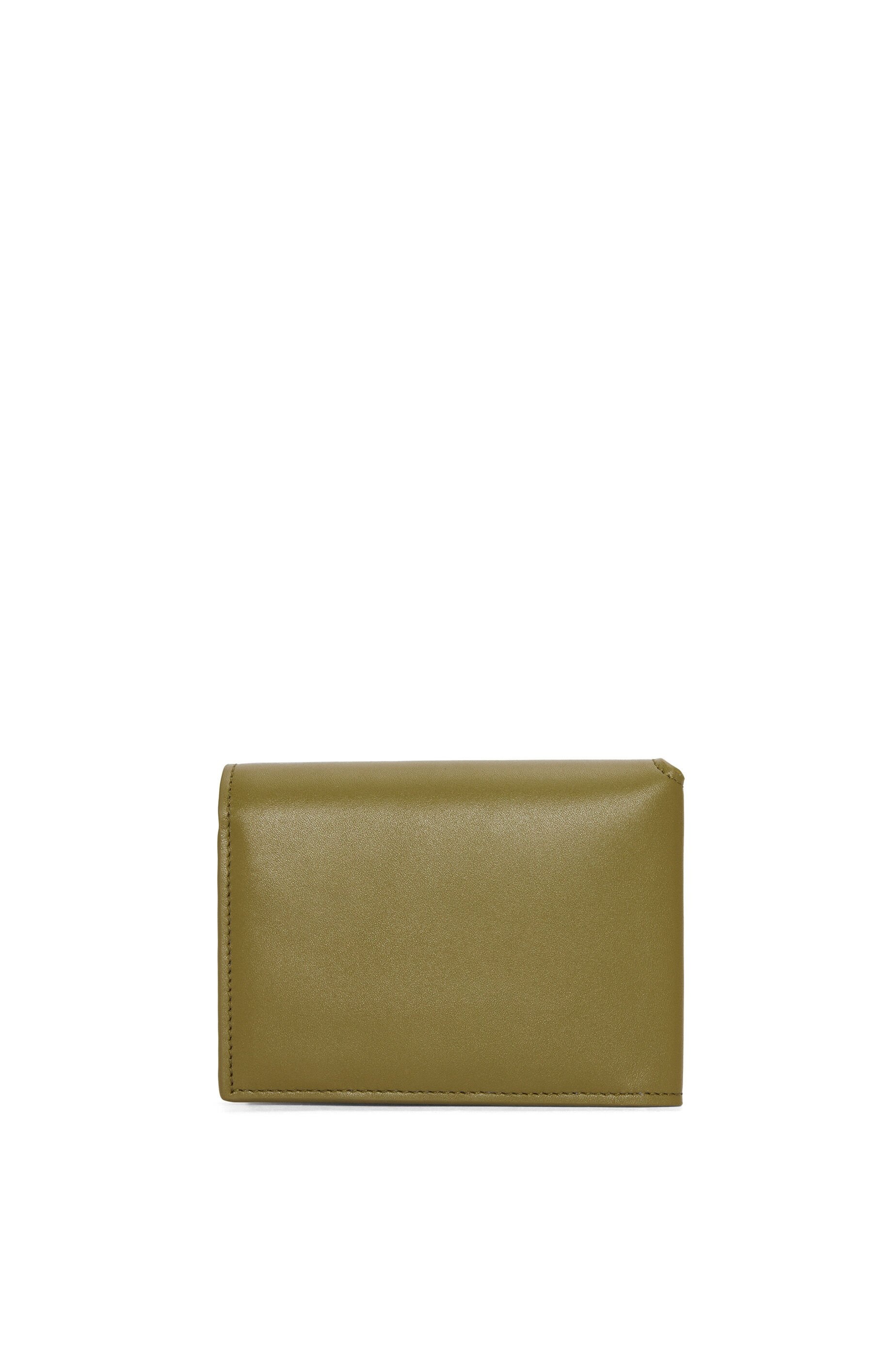 Folded wallet in shiny nappa calfskin - 4