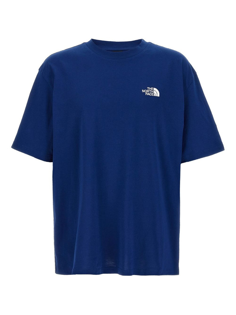 logo-embroidered t-shirt - 1
