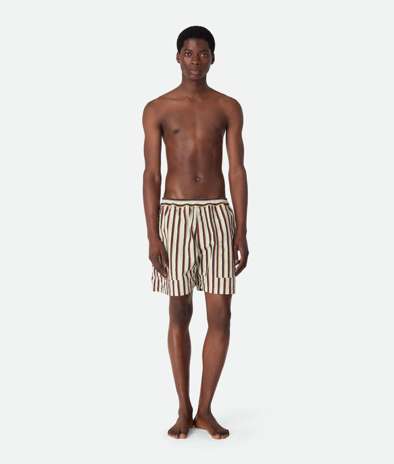 Stripe Nylon Swim Shorts 1