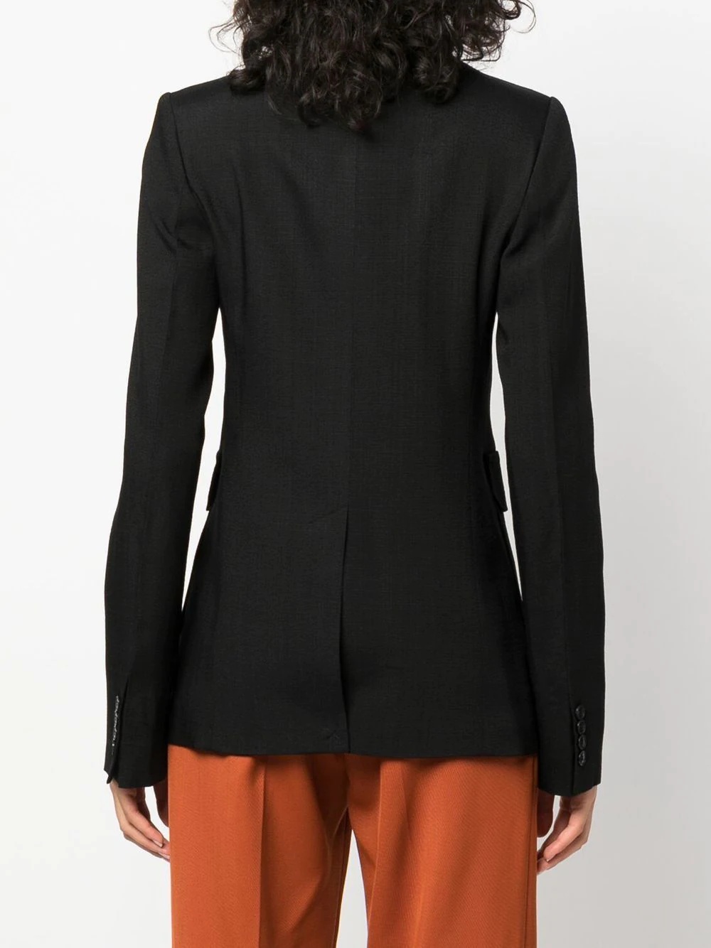 single-breasted tailored blazer - 4