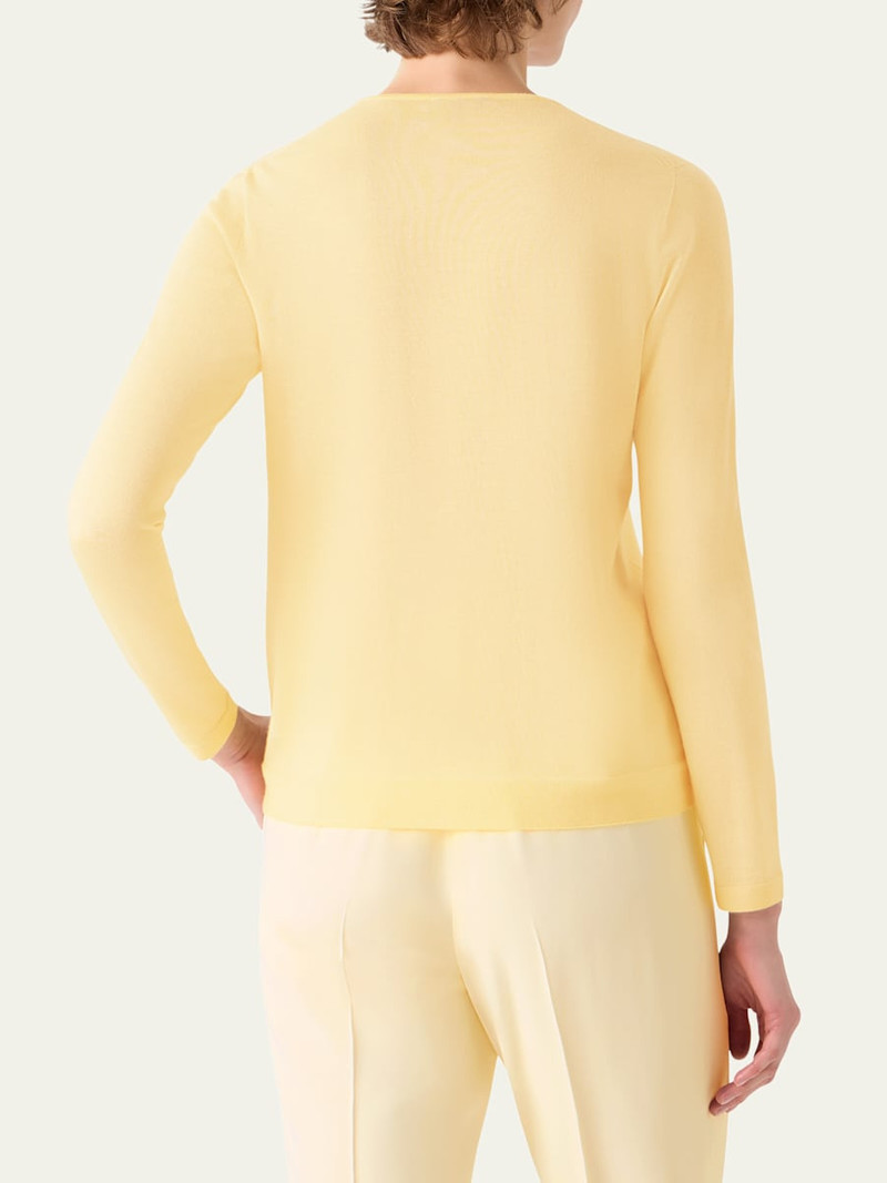 Wool-Blend Crewneck Sweater 3