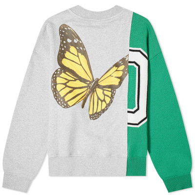 Palm Angels Palm Angels Butterfly Mix Crew Sweat outlook