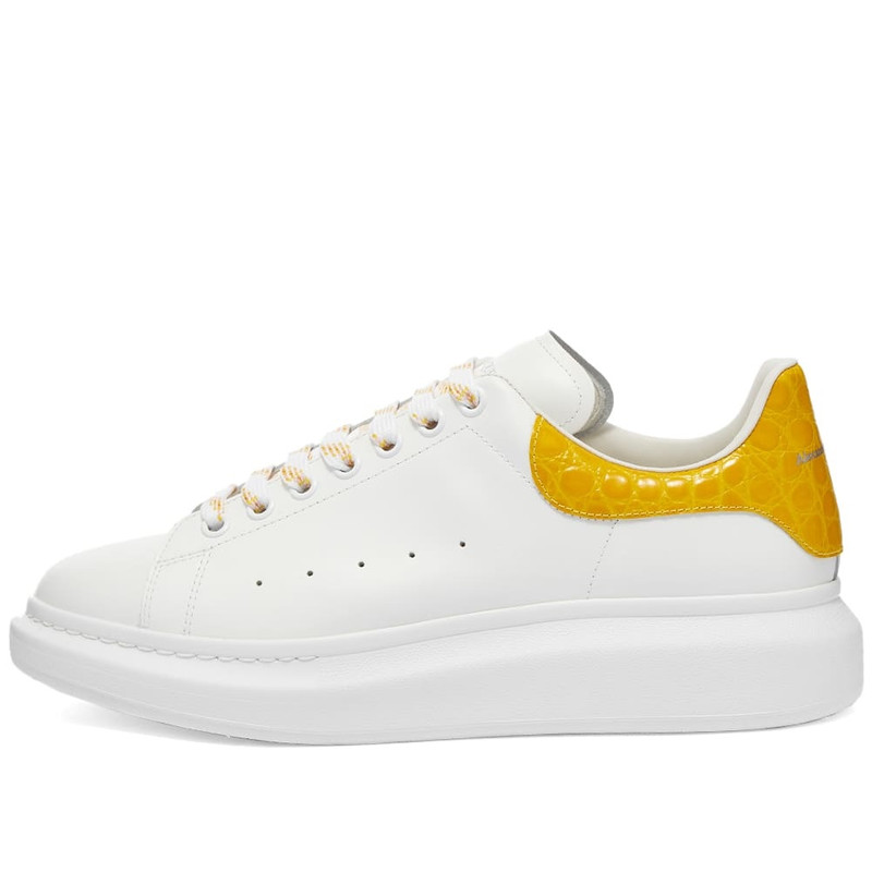 Alexander McQueen Alexander McQueen Croc Heel Tab Wedge Sole Sneaker outlook