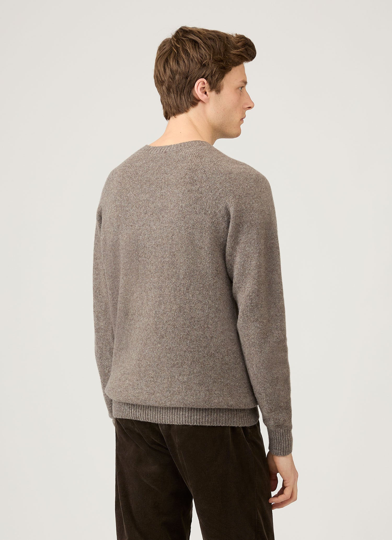 Lambswool Crew Neck Jumper - 5