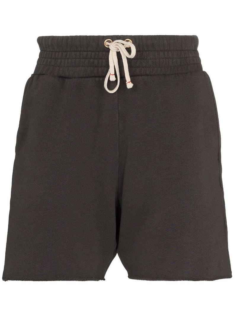 raw hem drawstring shorts 1