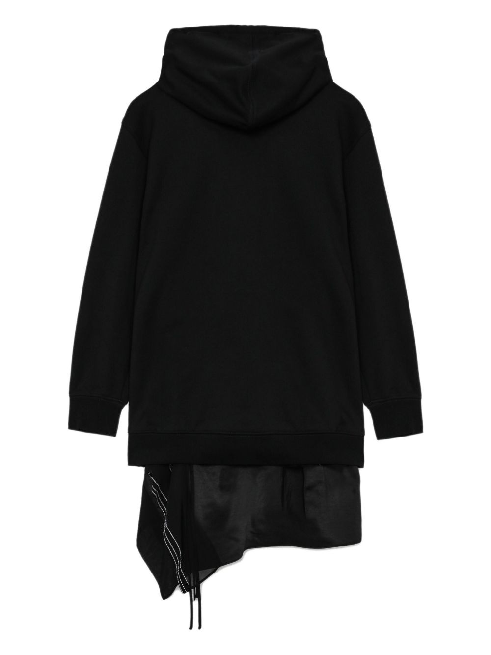 hooded draped dress - 6