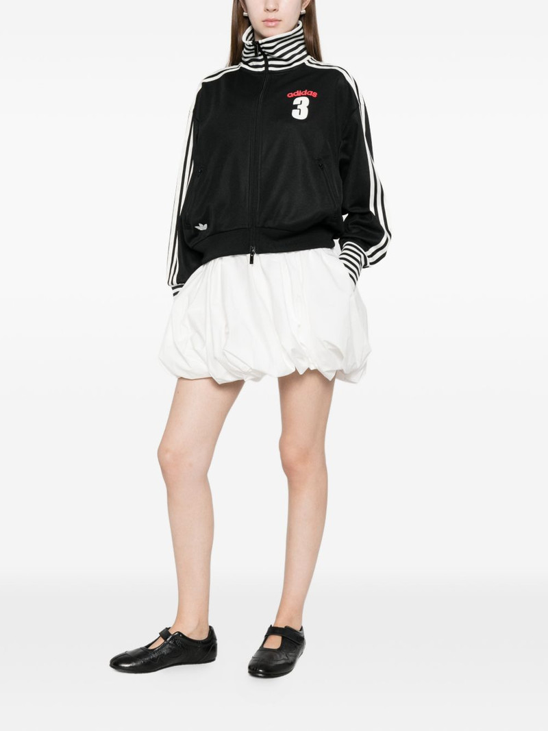 adidas striped zip knitwear outlook