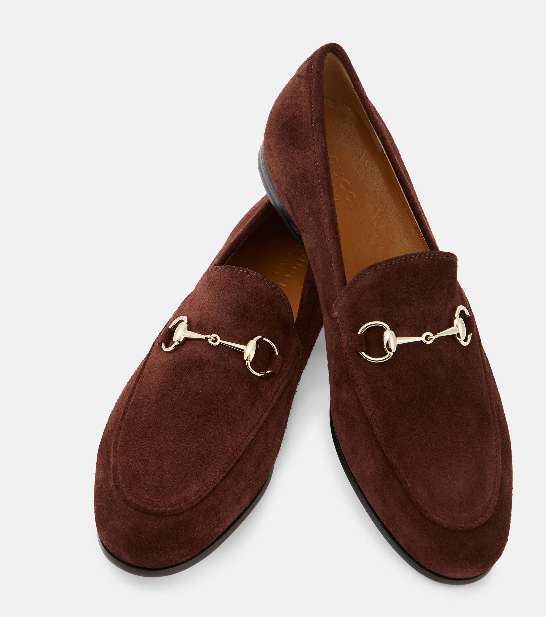 Gucci Jordaan Horsebit suede loafers - 6