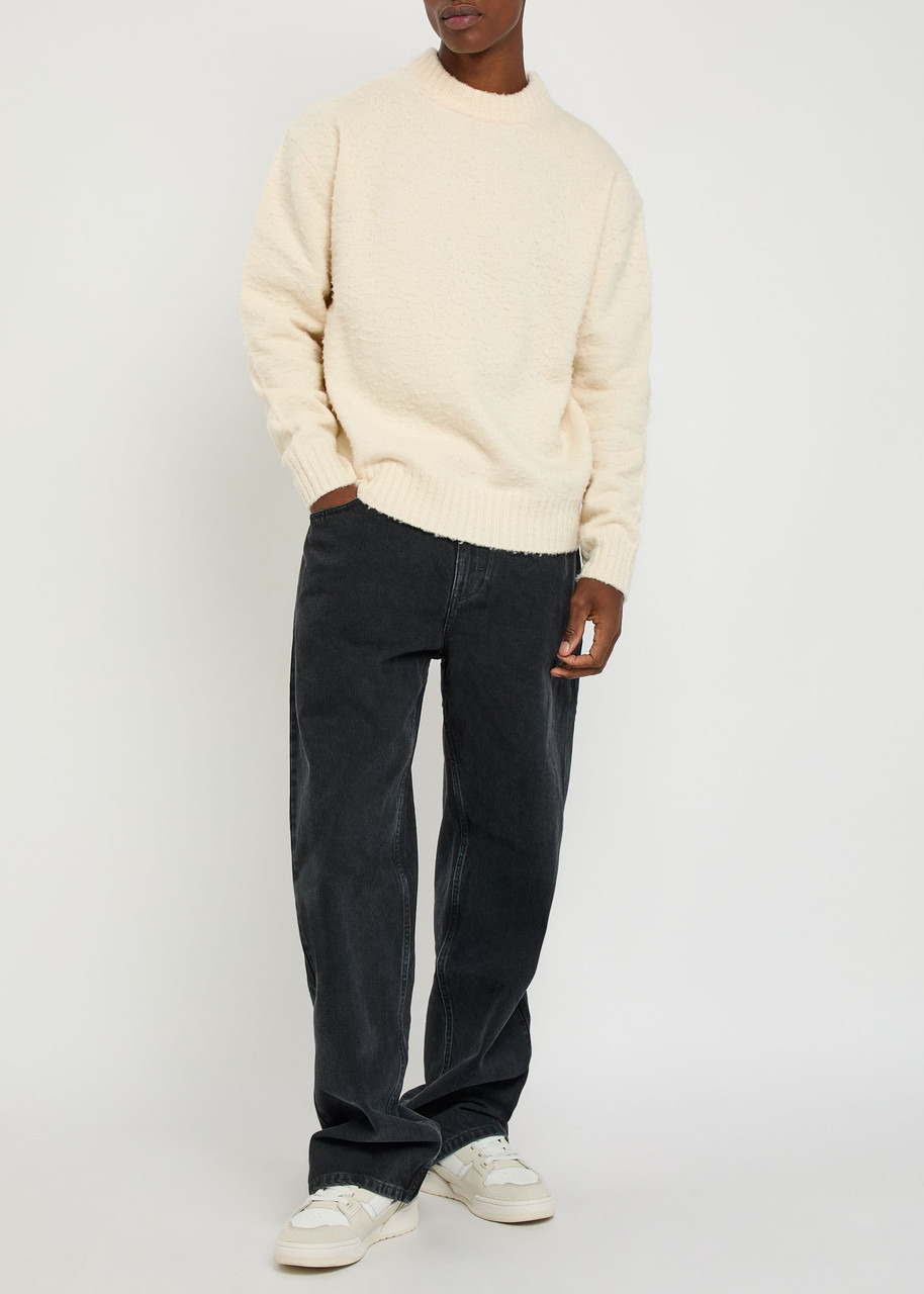 Axel Arigato Miles Textured Wool-blend Jumper - 4