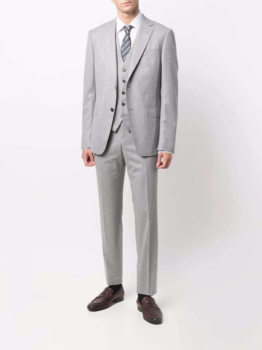 wool three-piece suit - 2